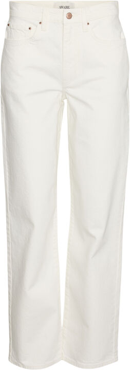 VMVALERIE MR STR RLX ECRU JEANS VMA