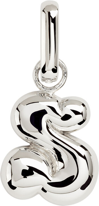 Puffer Letter Charm - S
