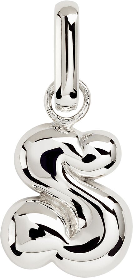 Puffer Letter Charm - S