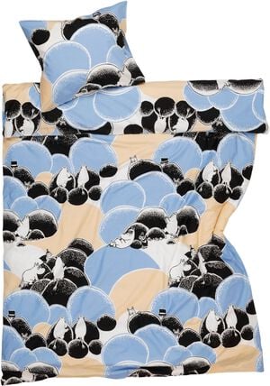 Moomin bedset 140x200 NO Pebbles GOTS
