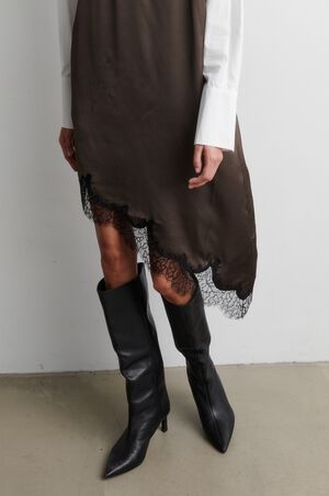 Lacia Contrast Mini Dress