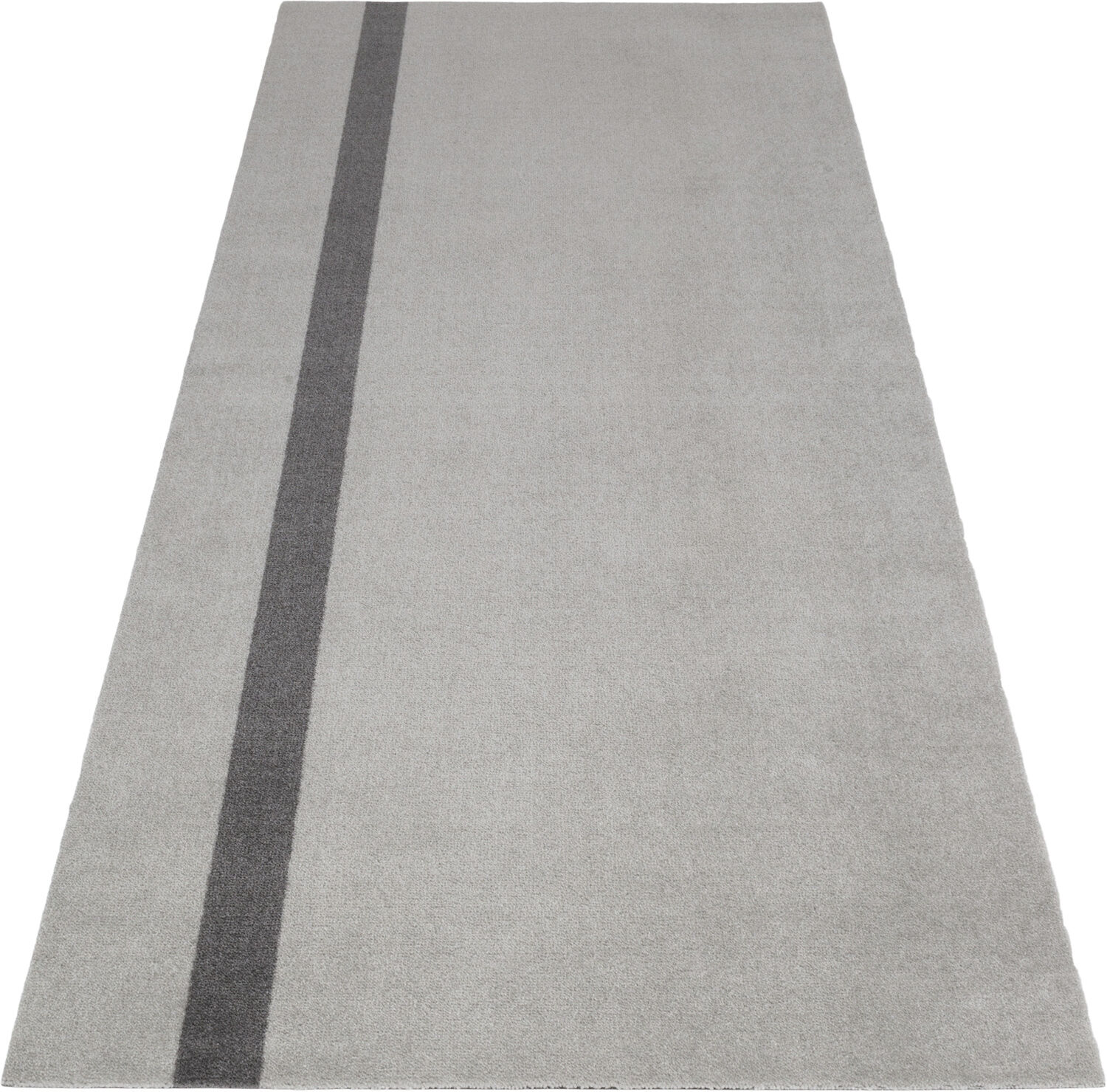 L&oslash;ber, 130x90 cm, stripe vertical lysegr&aring;/steelgrey