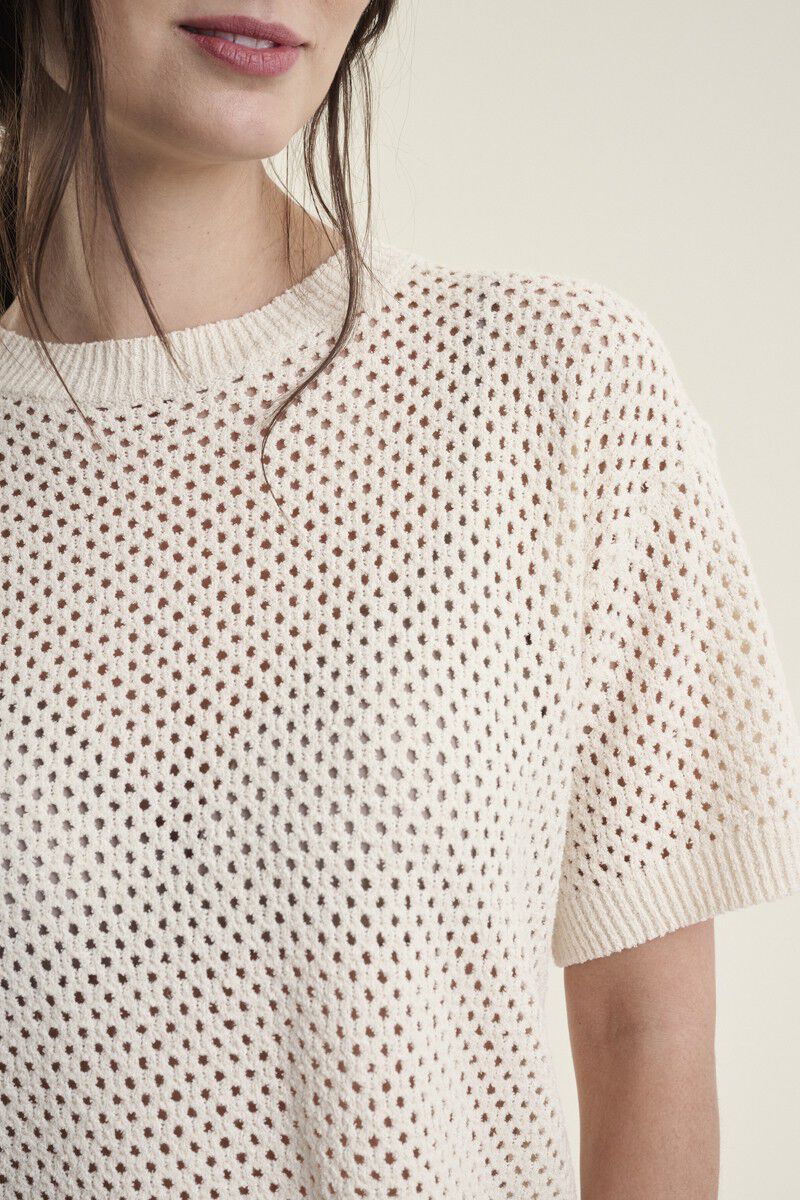 Kumi kort&aelig;rmet bluse