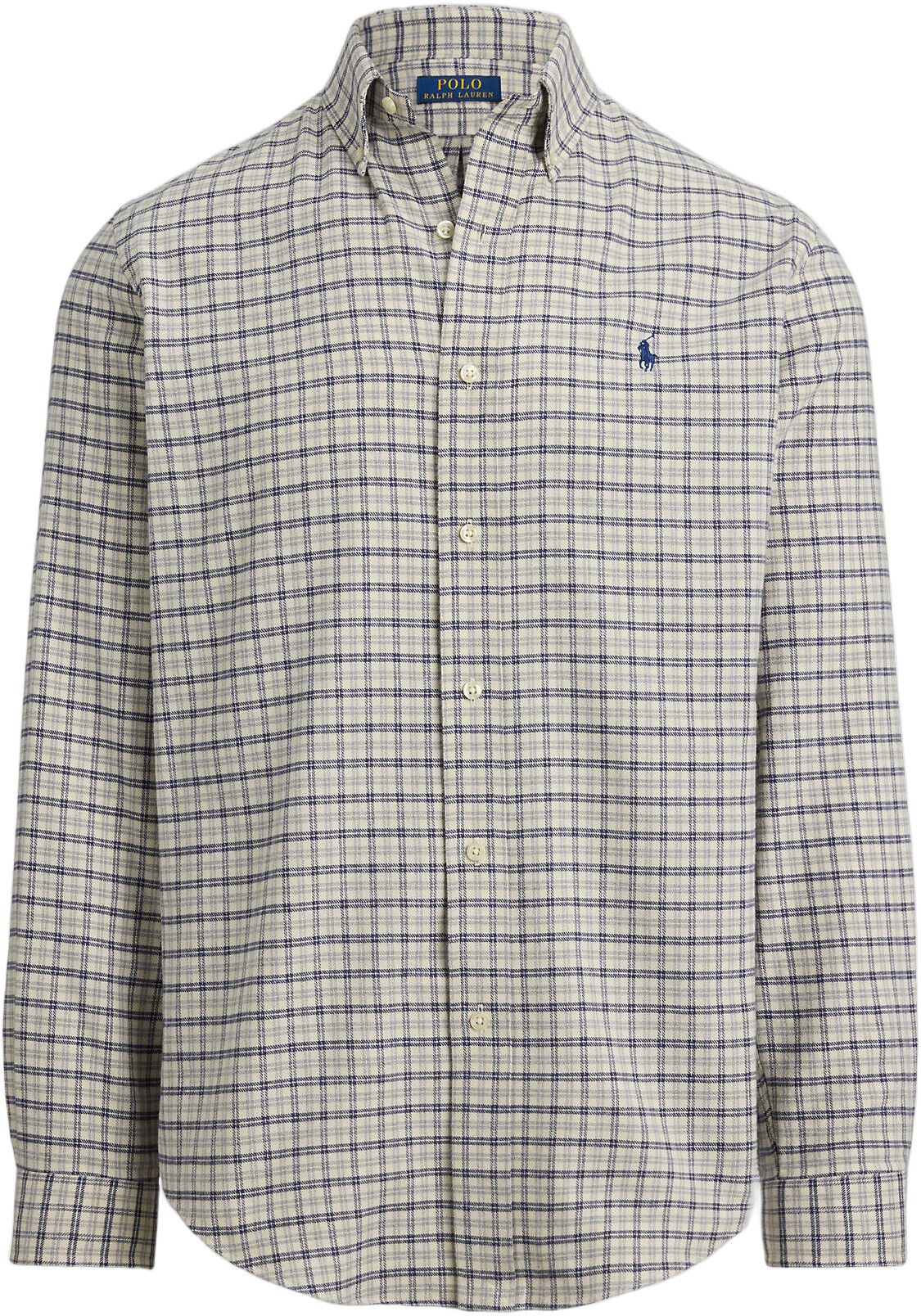 Custom Fit Plaid Performance Twill Shirt