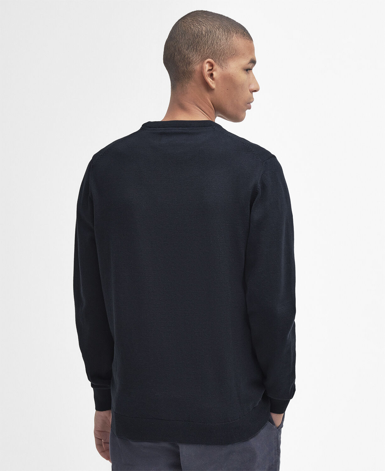 Barbour Pima Cotton Crew Neck Sweat