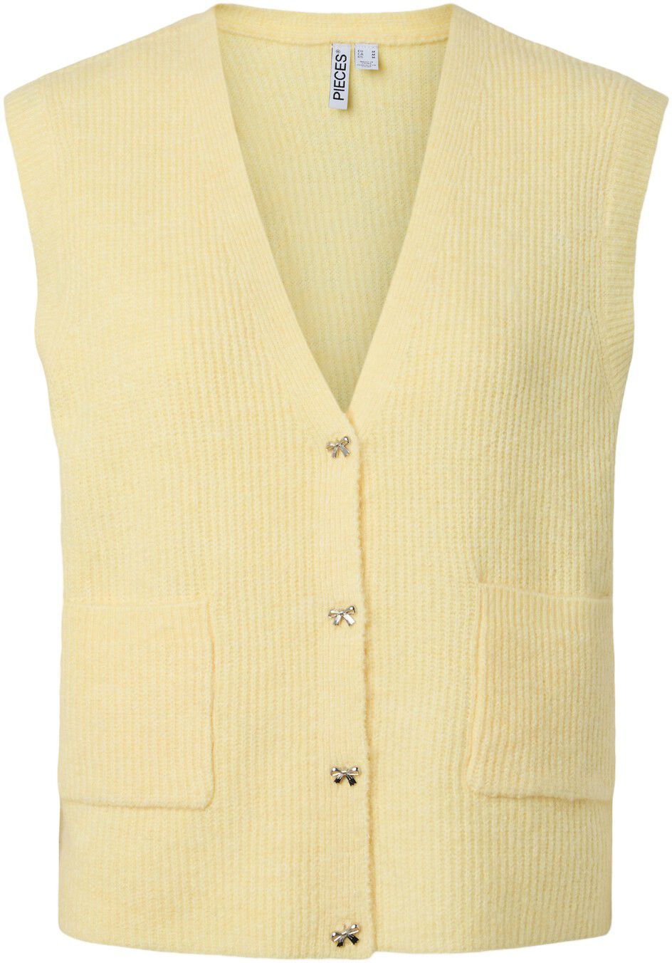 PCSILLY SL V-NECK KNIT VEST D2D