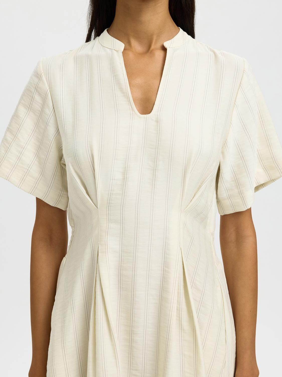 Slfmarie Regular Ss Midi Dress B