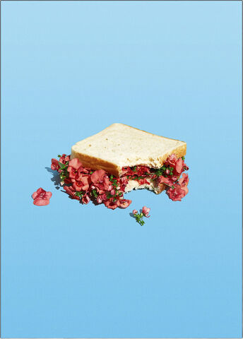 Flower sandwich