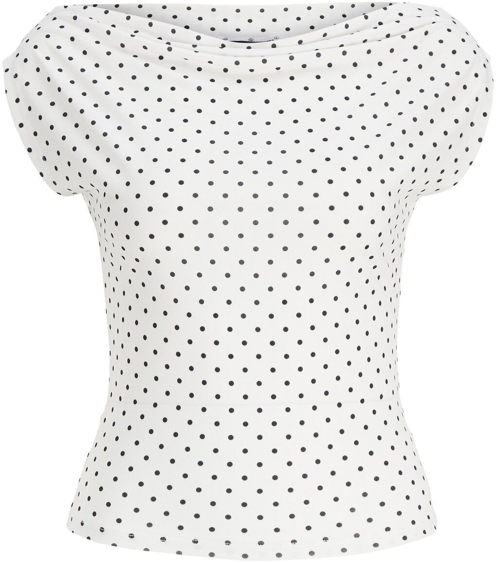 Jxlaura Sl Asym Dot Top Jrs