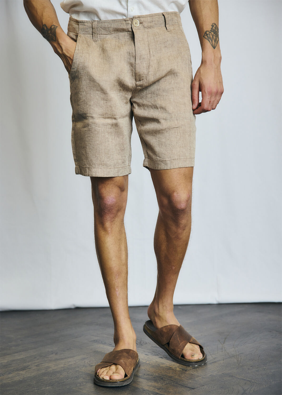 BS Peppon Regular Fit Shorts