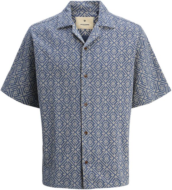 JPRBLUVINCENT PRINT RESORT S/S SHIR