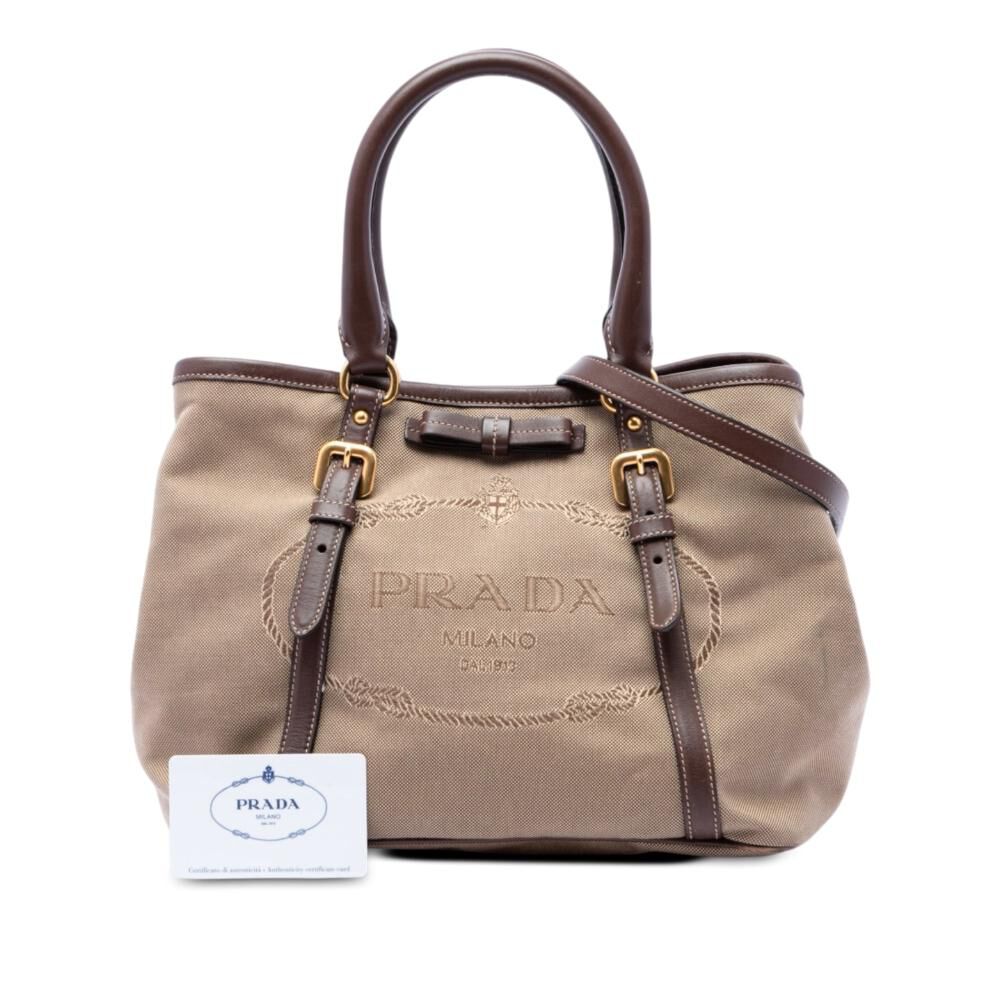 Prada Canapa Tote