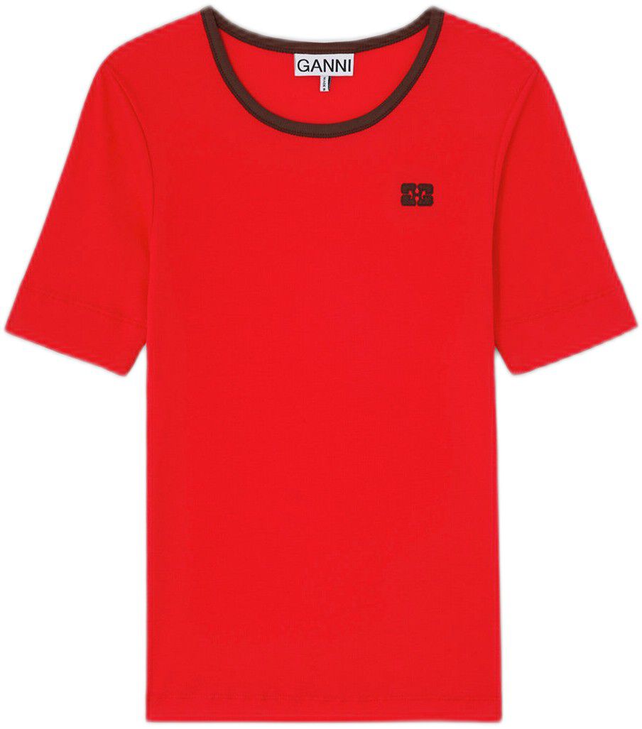 Soft cotton rib tee