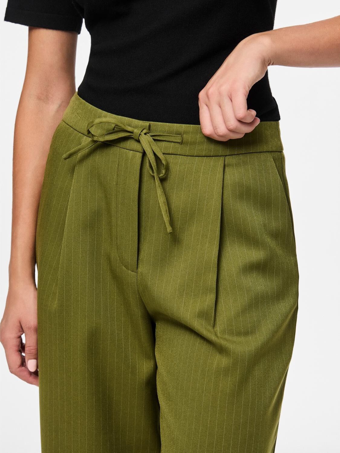 PCFALKA MW PINSTRIPED TIE PANTS