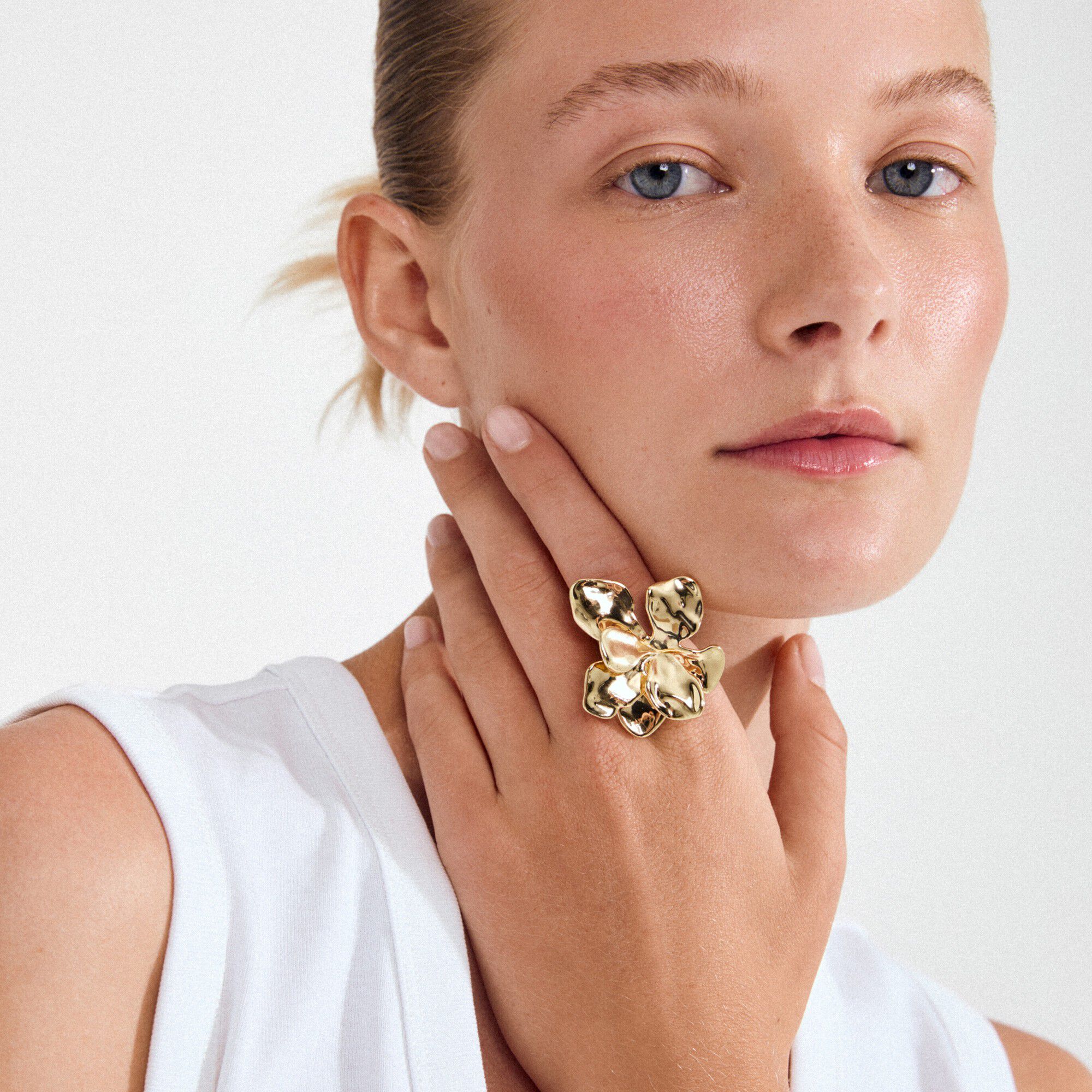 LUNITH ring gold-plated