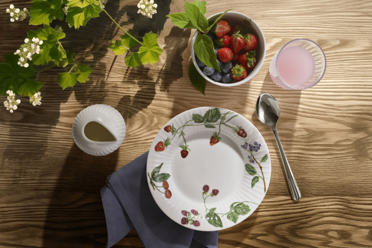 Hammersh&oslash;i Summer Tallerken &Oslash;22 cm wild flowers