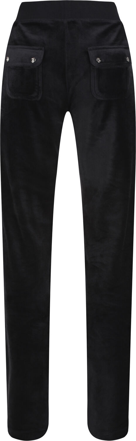 Del Ray Classic Velour Pant Pocket Design