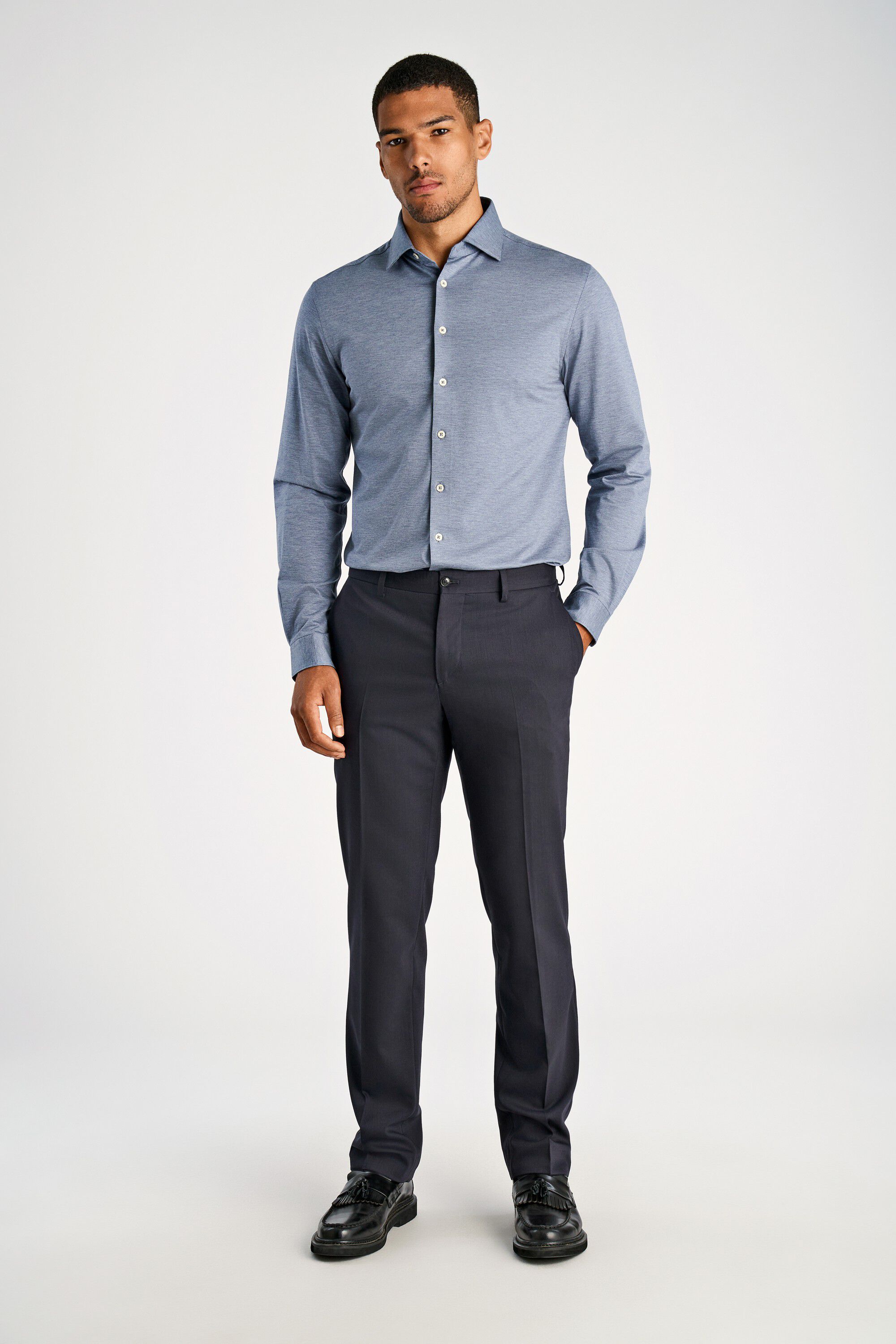 Superflex knitted shirt L/S