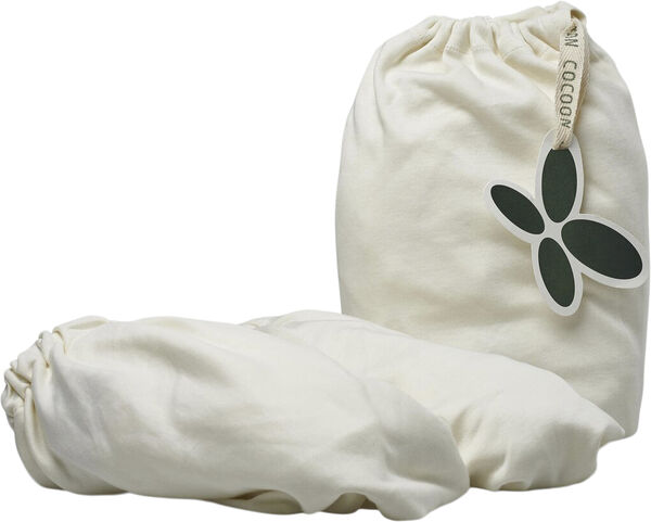 2 stk. COCOON økologisk jersey lagen, vugge - 40x84 cm