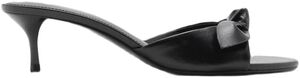 Bow heel sandals