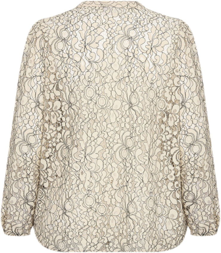 Curvy WA-KILA 1 Bluse Creme