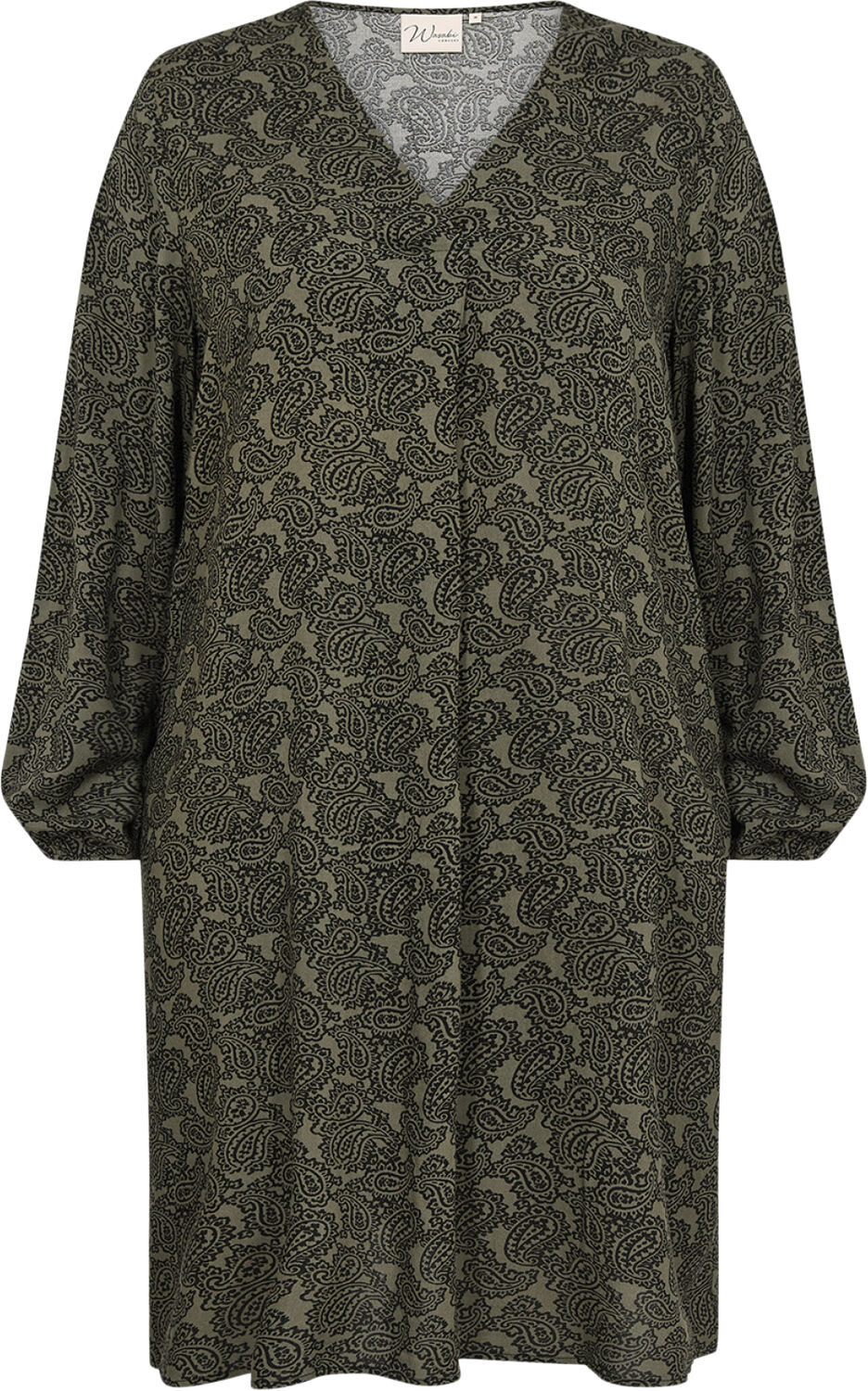 Curvy WA-GAJA 3 Kjole M&oslash;rkegr&oslash;n