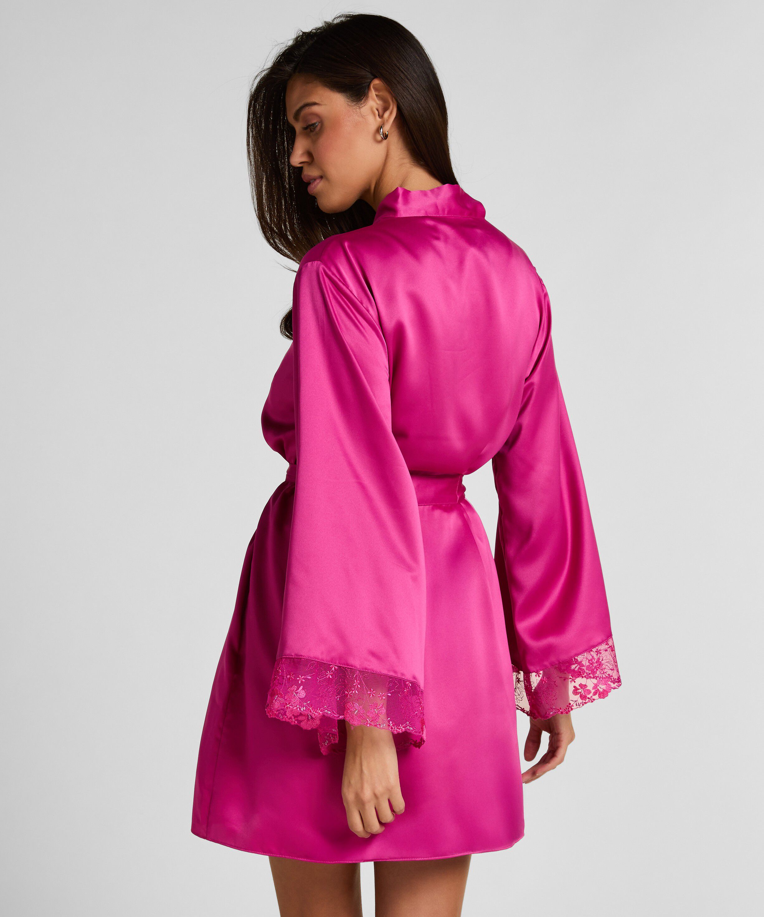 Peonie Kimono Satin