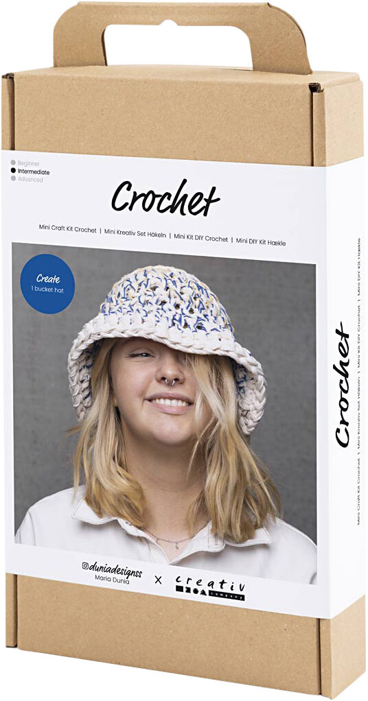 DIY Kit H&aelig;kle, Chunky b&oslash;llehat