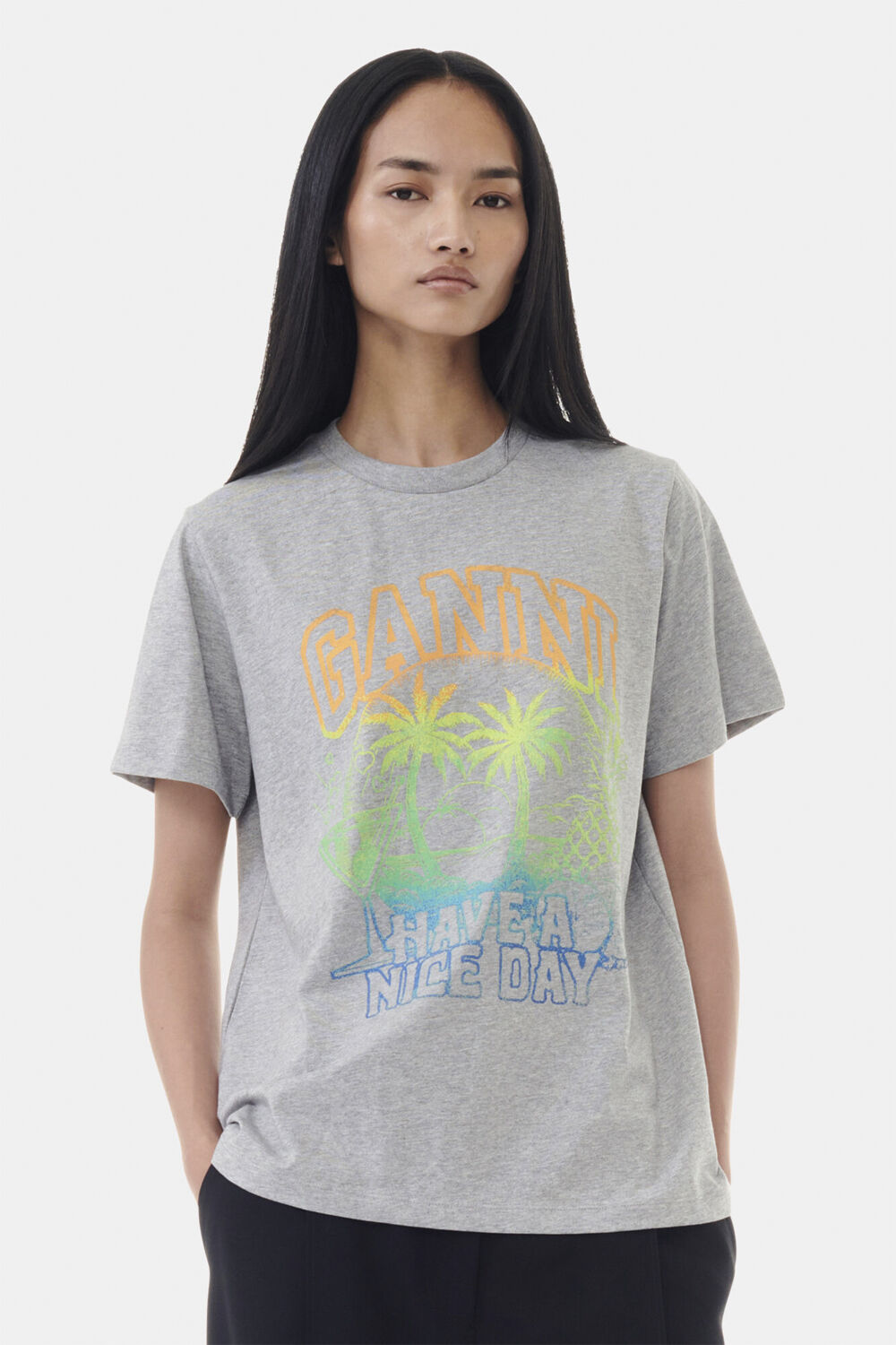 Basic Jersey Holiday Relaxed T-shir