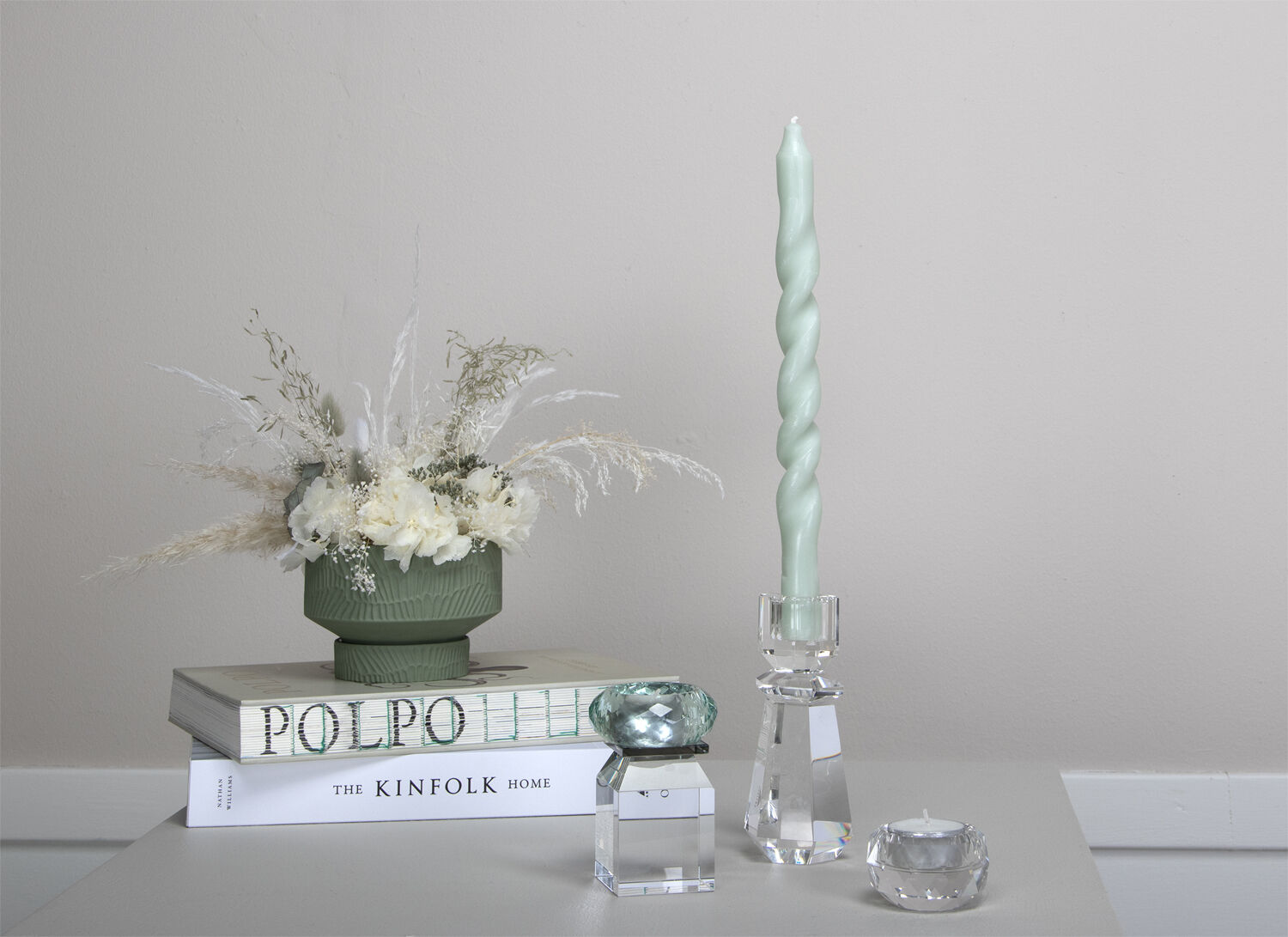 Honeysuckle fyrfadsstage