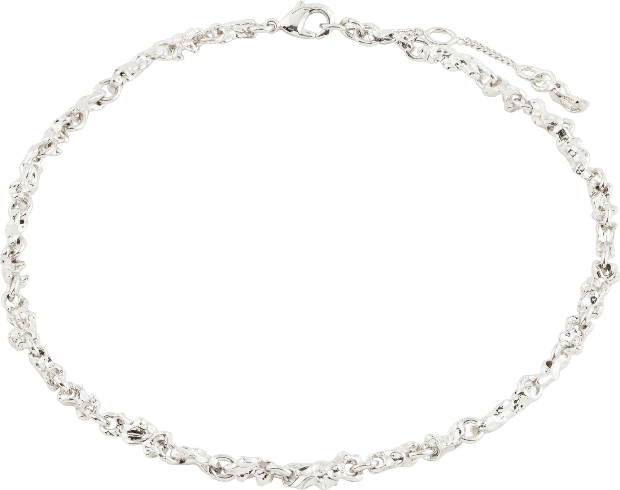 NOVA ankle chain silver-plated