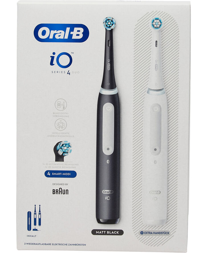 Oral-B iO Series 4 Duo Matt Black/Quite