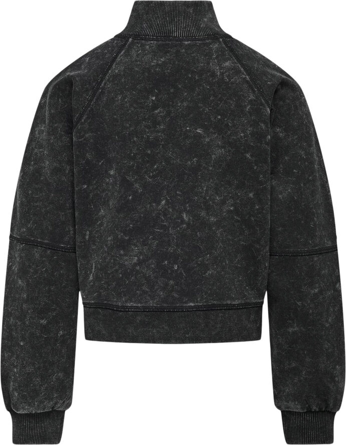 KOGDONNA L/S HALF ZIP WASHED UB SWT