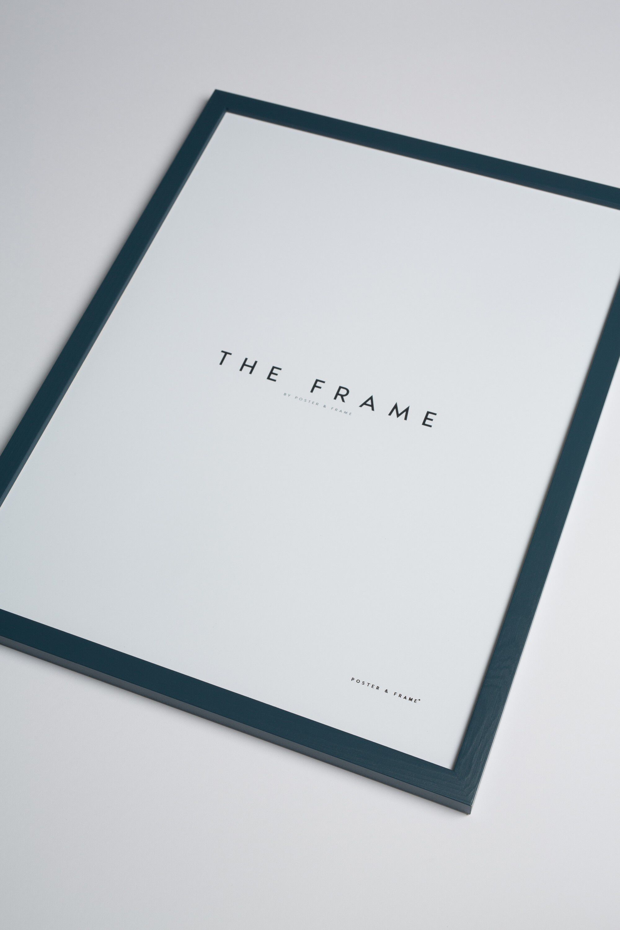 Poster&Frame - Indian Teal Wood 30x40cm