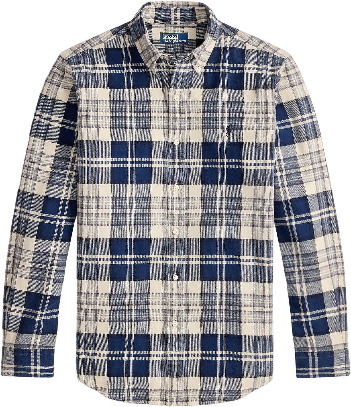 Classic Fit Plaid Twill Shirt
