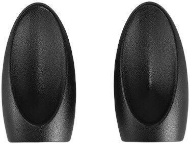 Norbitt, Ear, Black, 1,4x2,5 cm