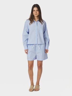 Camell Stripe Shorts