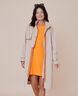 Palermo sportivo trench coat - Sand/Flame