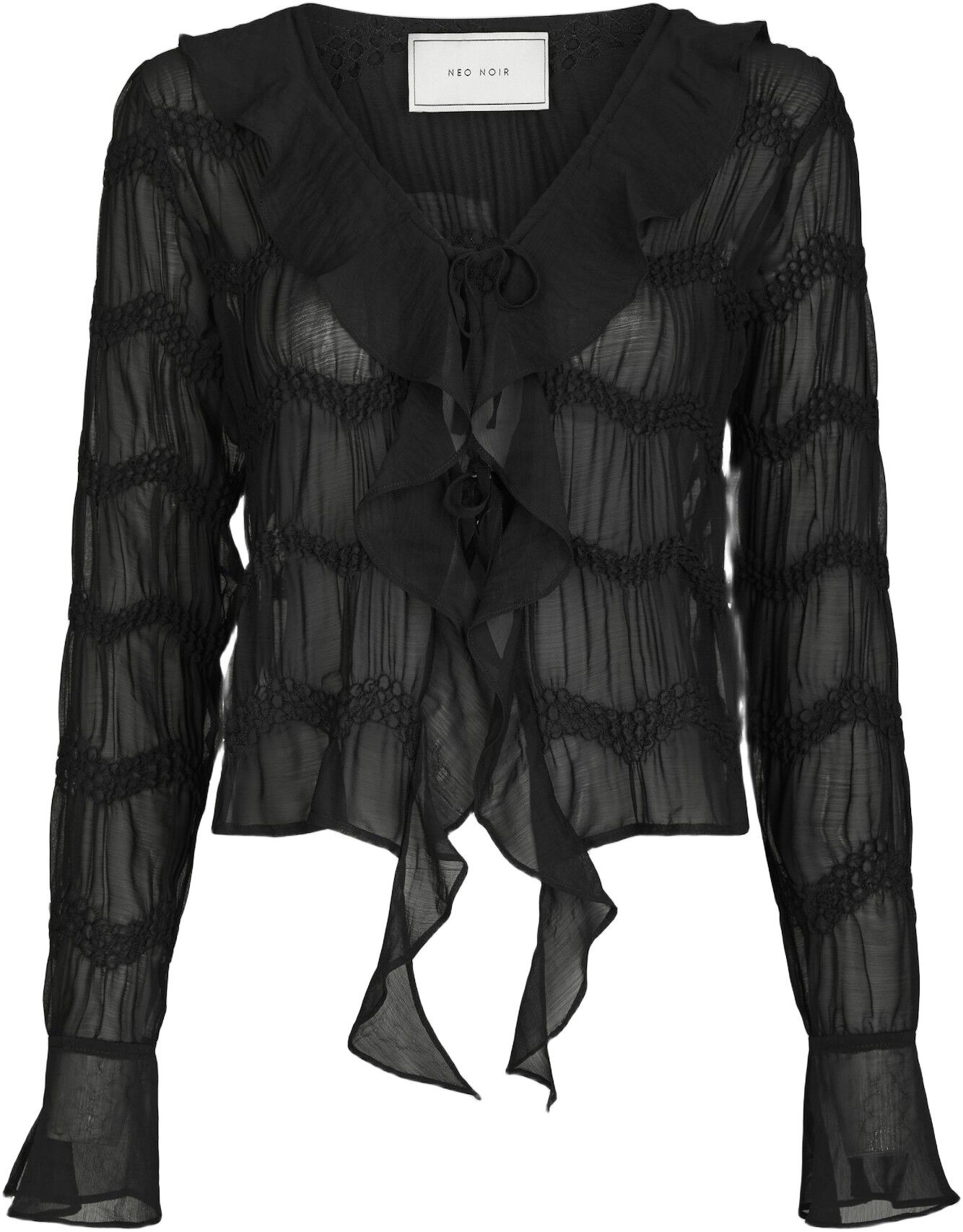 Anika Crepe Chiffon Blouse