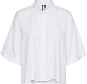 VMLINN LINEN 2/4 SHORT SHIRT WVN NO
