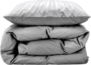 Påslakanset 140 x 220 cm Noble White Bomull 100% - satin