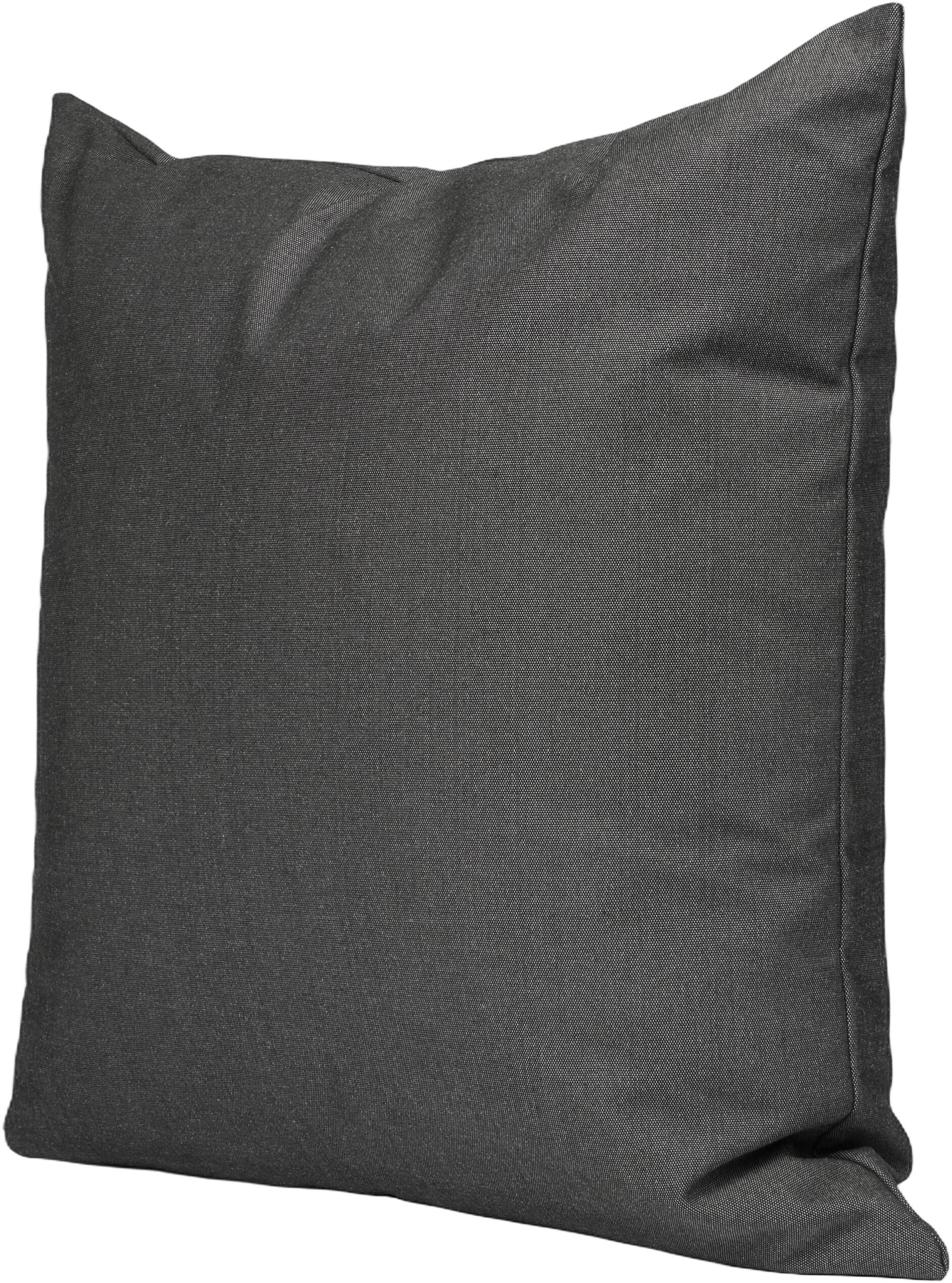 Fossflakes utomhuskudde 50x50 cm. Antracitgr&aring;