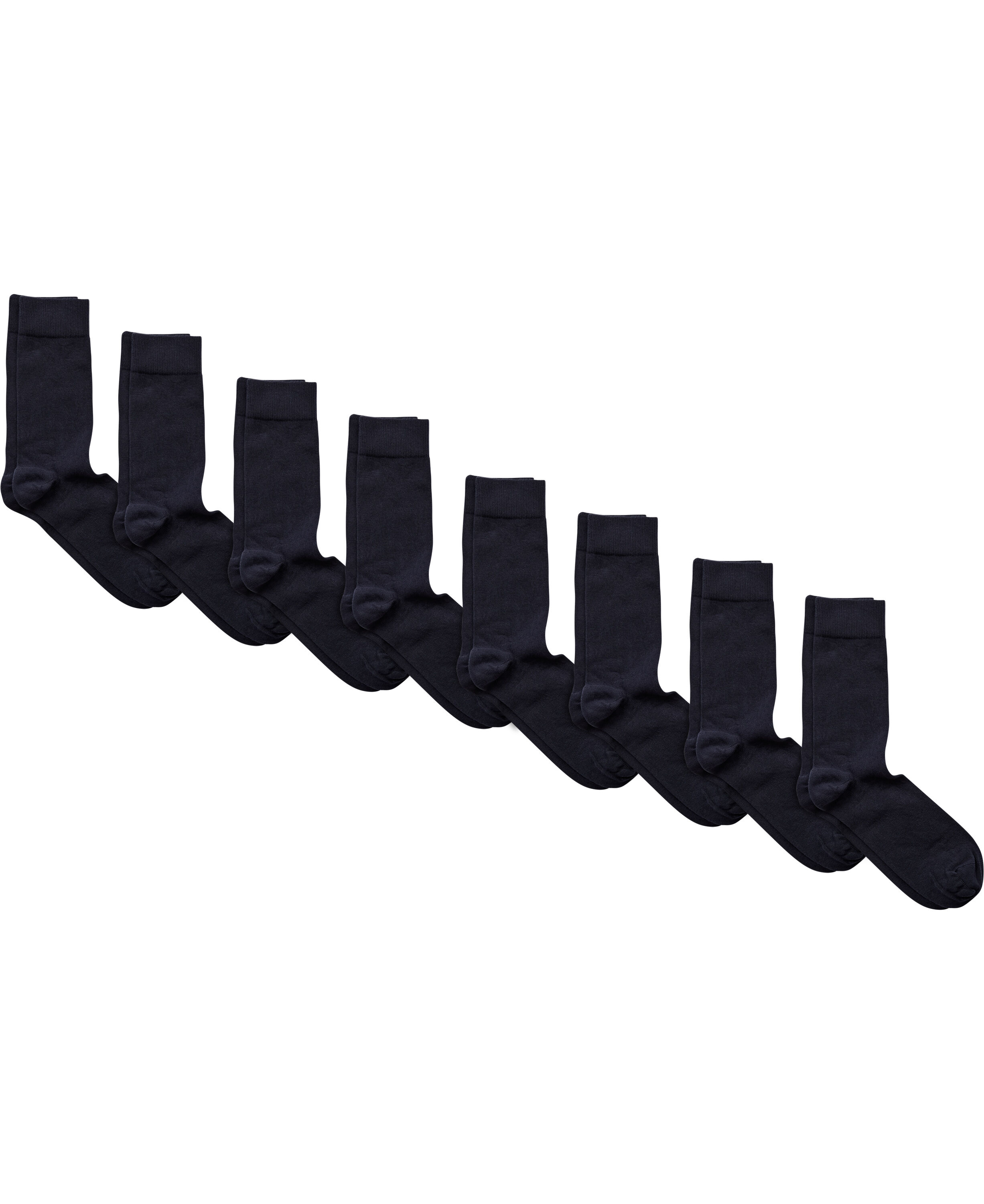 Mens plain sock - 8 pk Grey