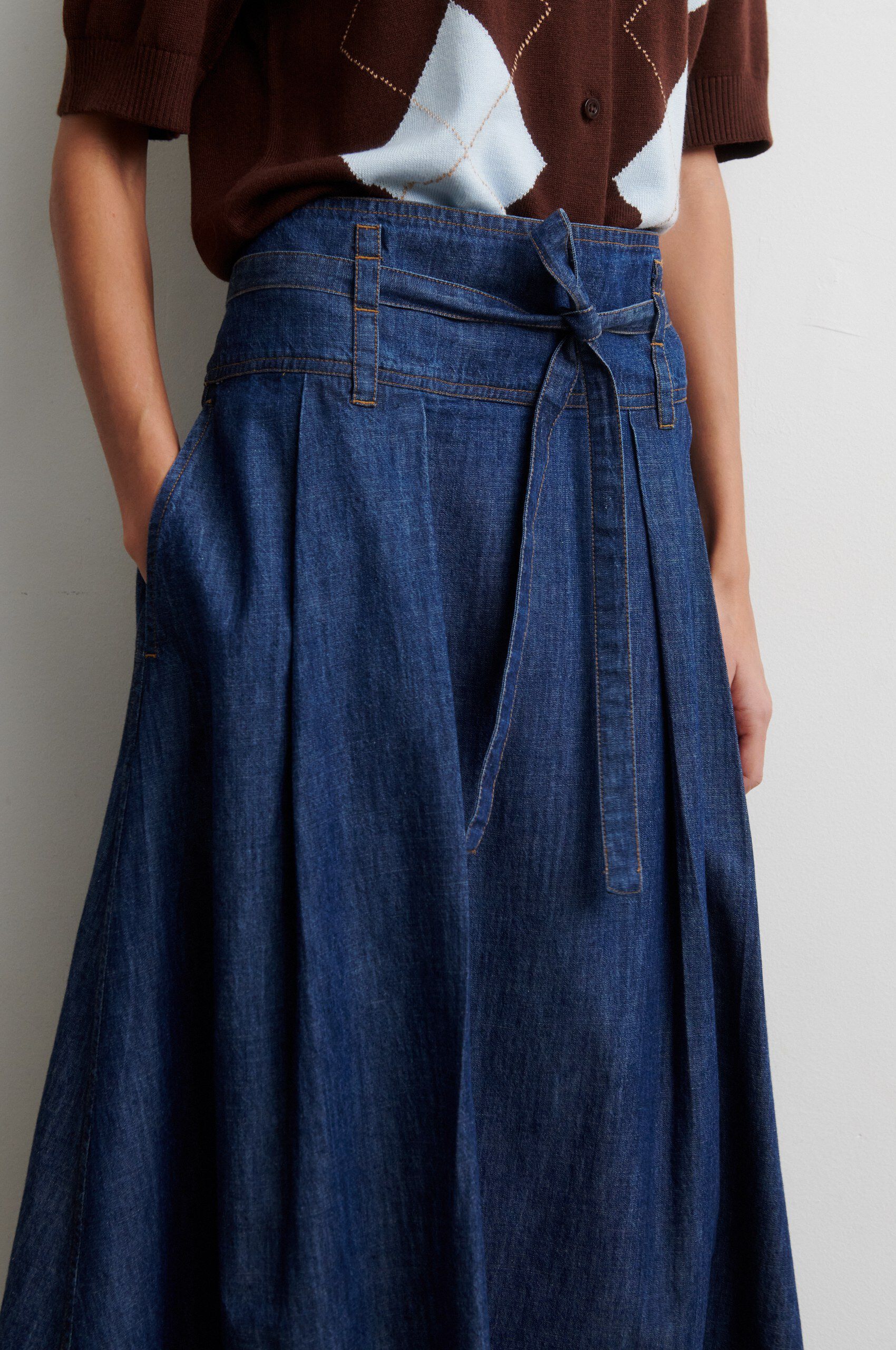 Evana Denim Skirt