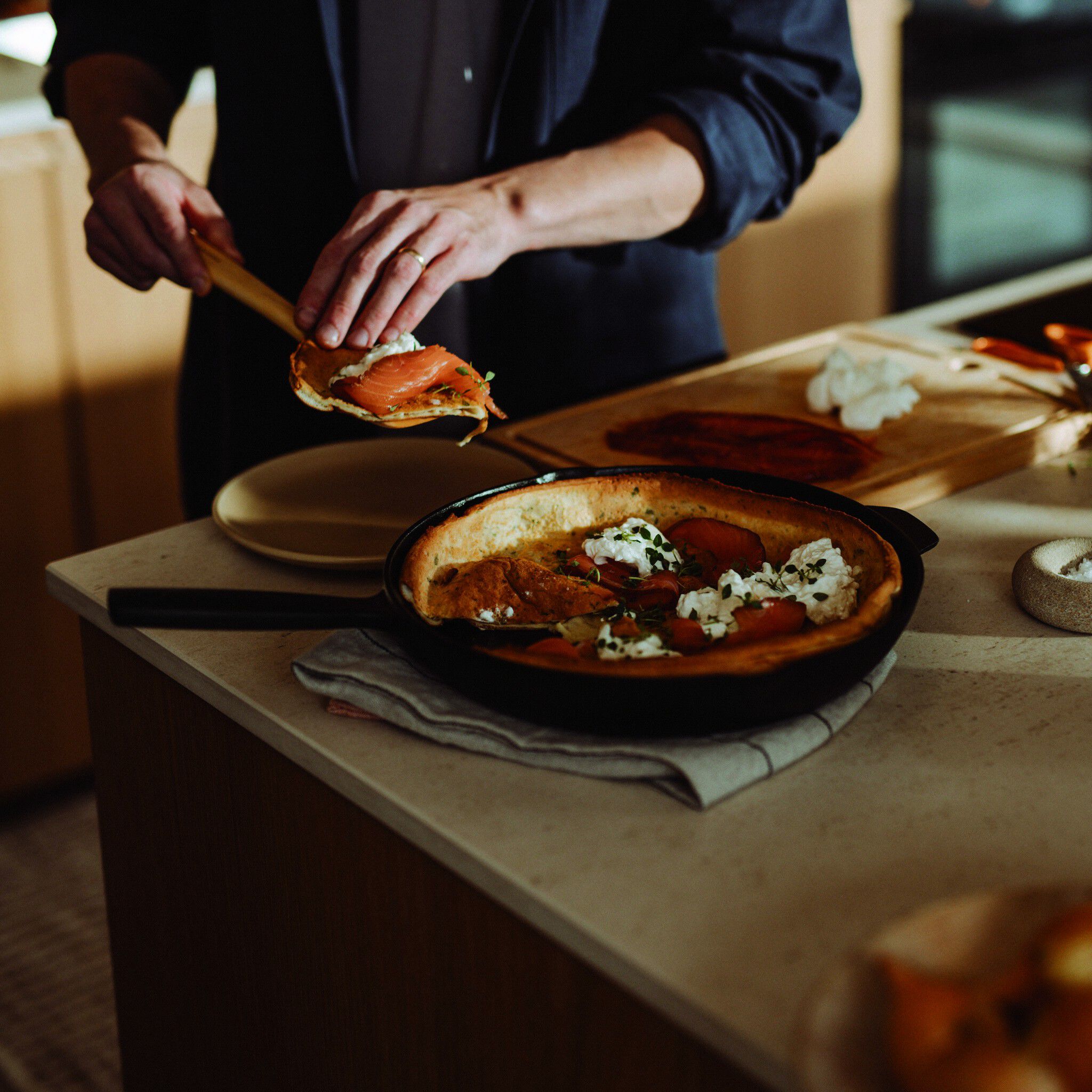 Folken St&oslash;bejernspande 28cm