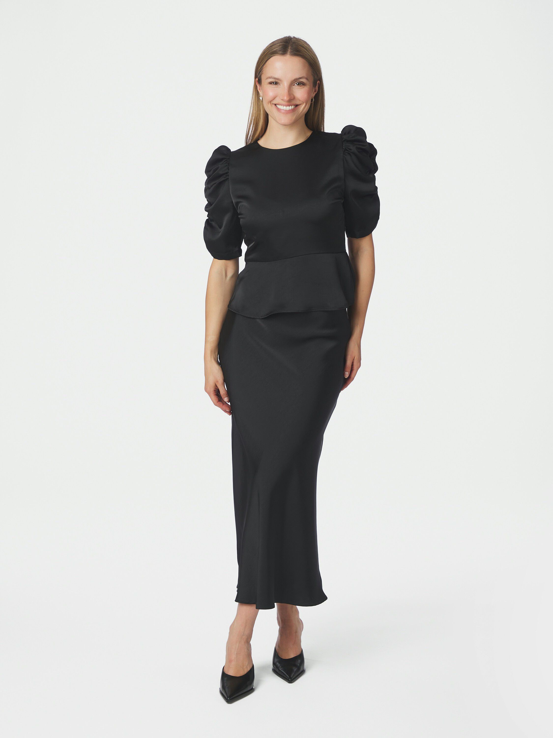Benua Heavy Sateen Blouse