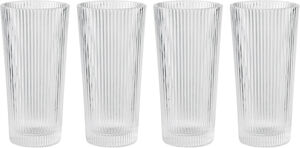 Pilastro long drink glas 0.3 l. 4 Stk clear