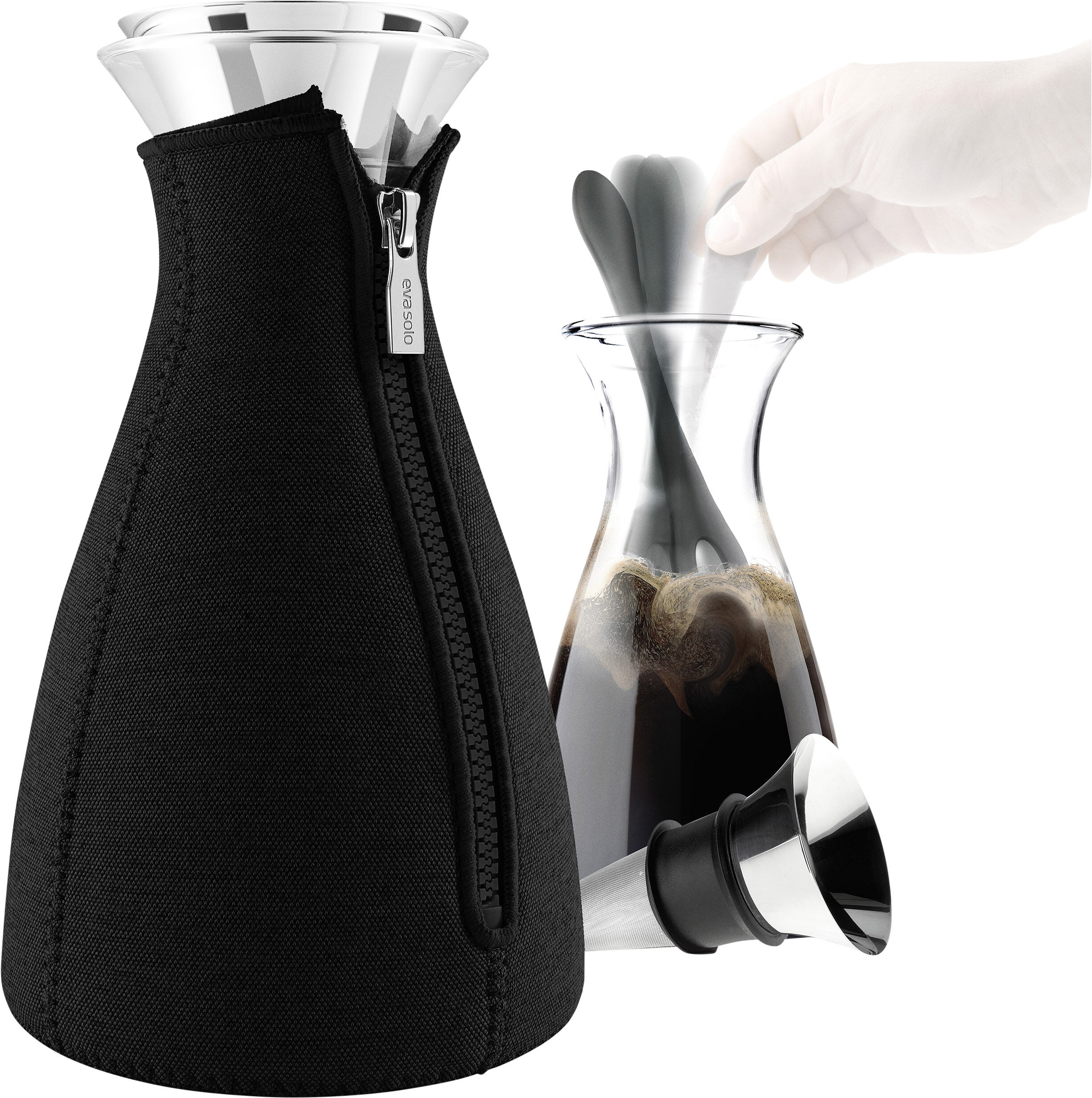 CafeSolo 1,0l svart woven