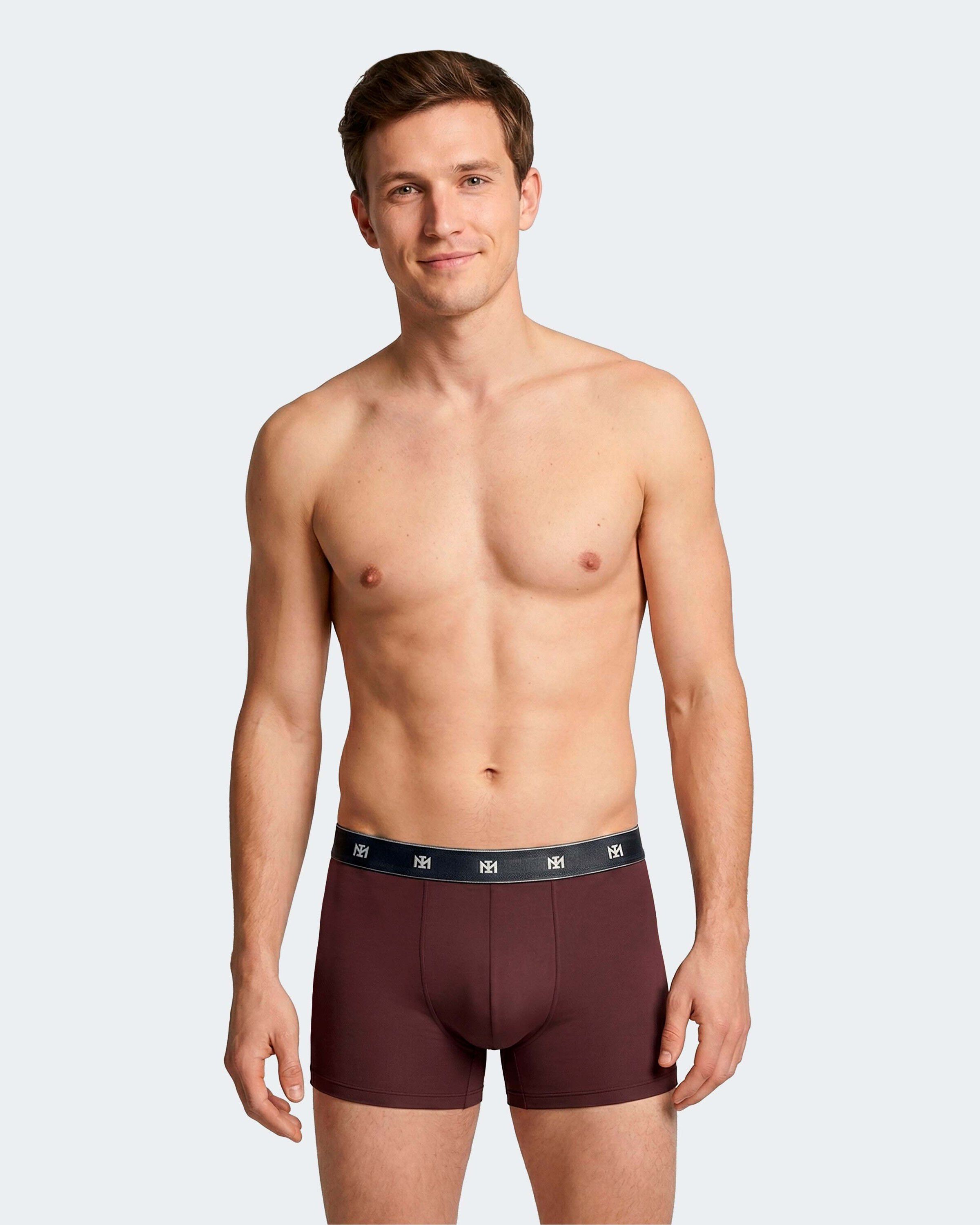 Pack of 2 men's boxers in Lyocell