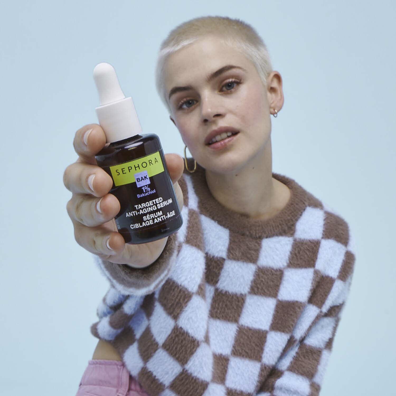 Targeted Anti-Aging Serum - Face & Neck Serum with 1% Bakuchiol & Vita